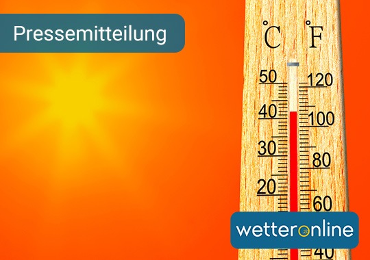 42 Grad – in Lingen wurde eine historische Rekordtemperatur gemessen. Bildnachweis: WetterOnline